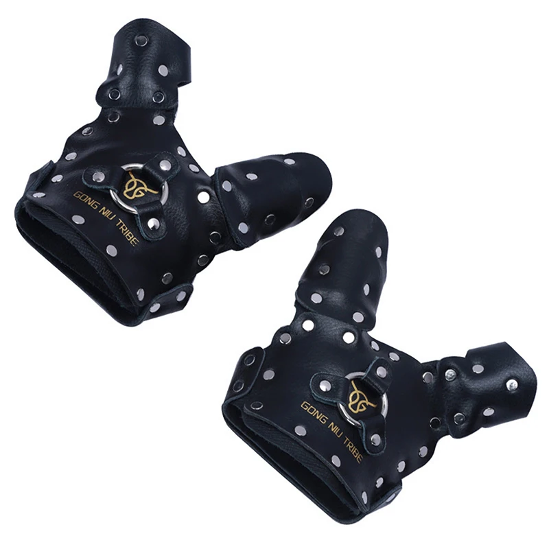 

Лидер продаж, 1 шт., защита запястья для рыбалки, аксессуары для рыбалки на открытом воздухе с рогатой, защита рук, защитные перчатки для стрельбы