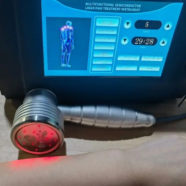 

Handheld Red Light Device 650nm/808nm - Fast Pain Relief for Arthritis, Muscle, Shoulder - Home Use Physical Equipment for Human