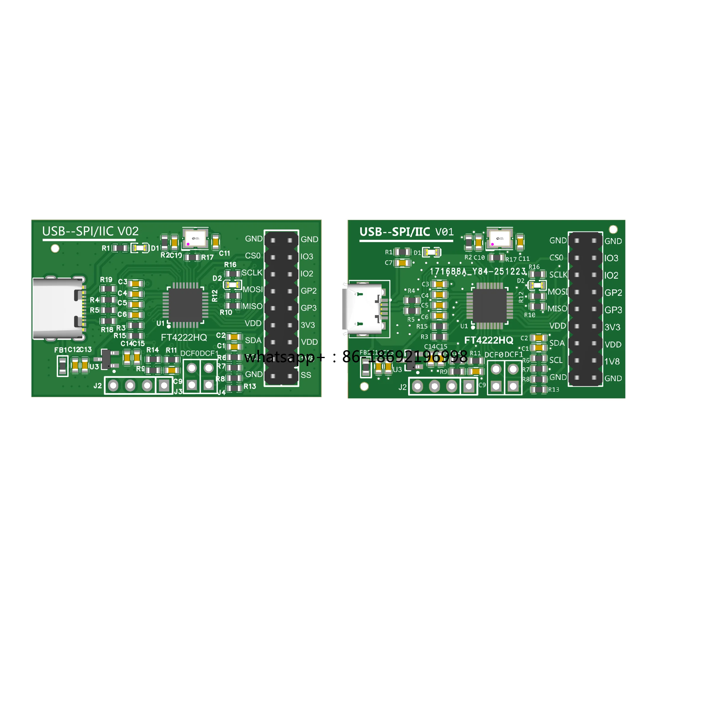 FT4222 High Speed USB To SPI/IIC Module UMFT4222EV New Bridge Chip FT4222HQ