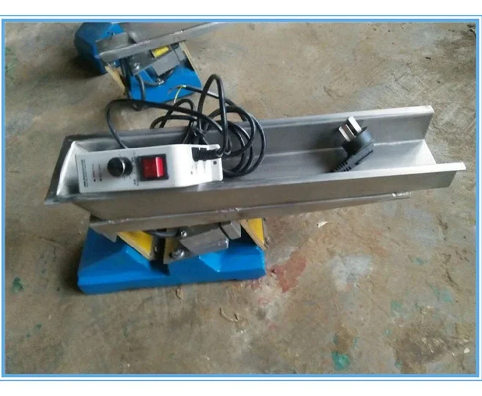 Kleiner Zuführer GZV3, elektromagnetischer Vibrations-Führer aus Edelstahl, 20 W, Verarbeitungskapazität, 1-Ton-Vibrationsför