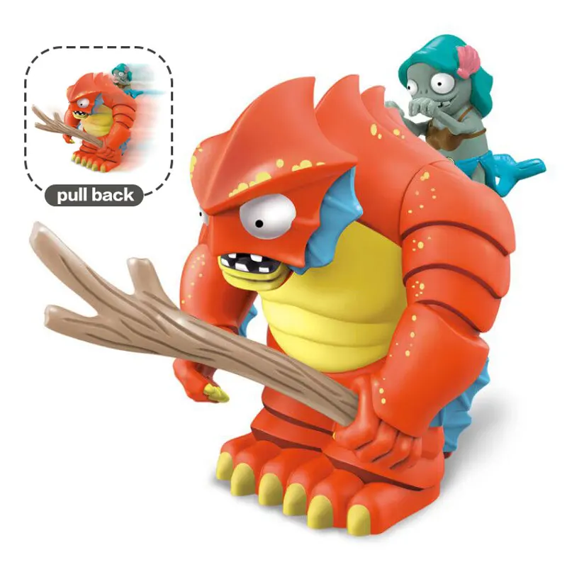 النباتات مقابل الكسالى 2 الغرب المتوحش Gargantuar حقيقية شخصيات لعبة مرخصة أعماق البحار العملاق غيبوبة لعبة أرقام نموذج الاطفال هدايا الأولاد