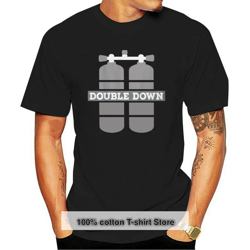 2024 Summer Fashion Hot Scuba Divings - Double Down Standard Unisex T-Shirt Tee shirt