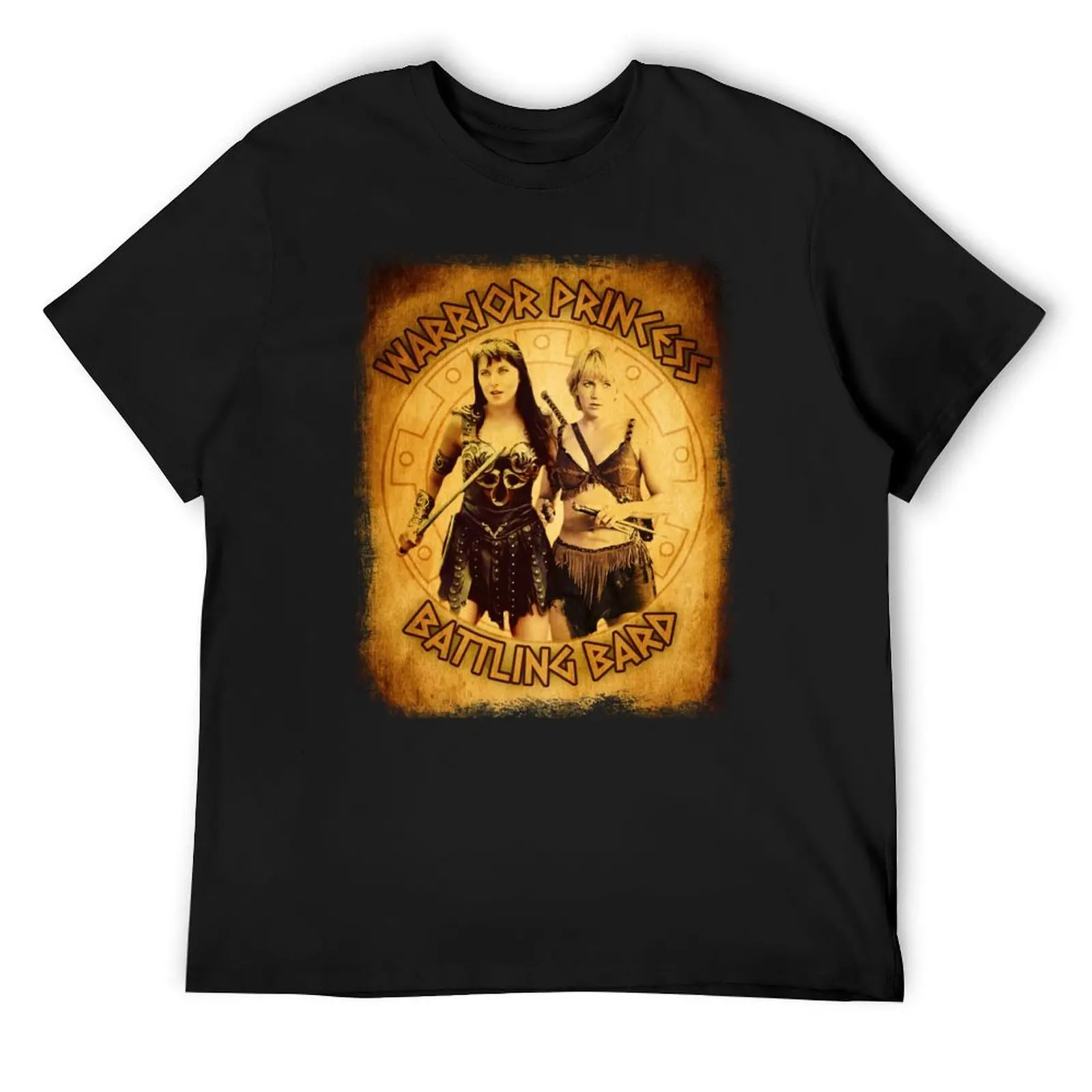 

Xena & Gabrielle Warrior & Bard T-Shirt plain Short sleeve tee tees workout shirts for men