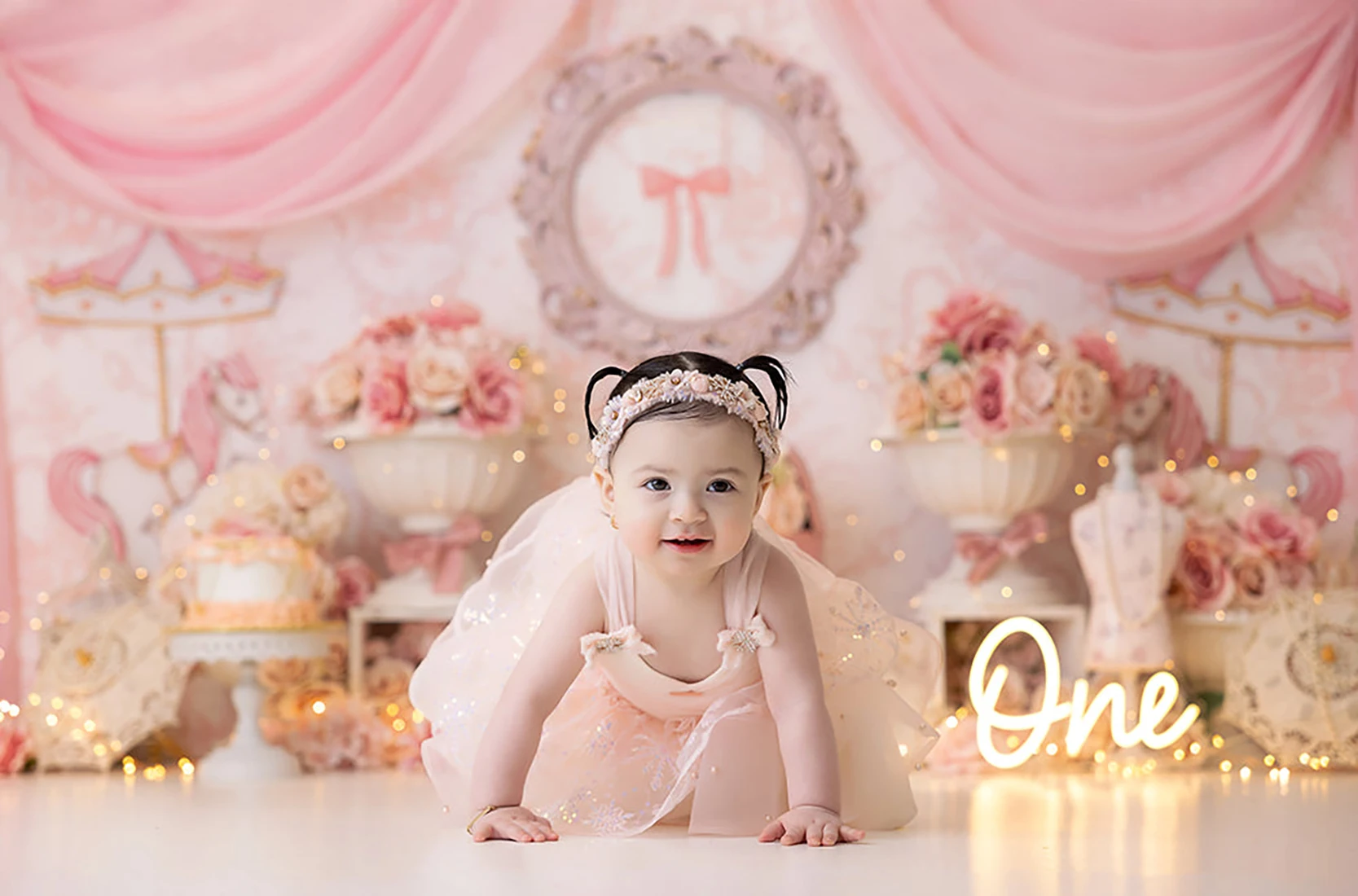 Spring Garden Backgrounds Cupid Love Adult Family Photography Props Child Baby Decors Farm Birthday Party Photo Studio Backdrops