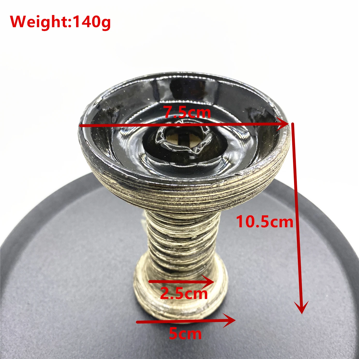 

1 Hole Phunnel Shisha Bowl Hookah Chicha Head Smoking Bowl Narguile Acessorios Hookah Ceramic Bowl