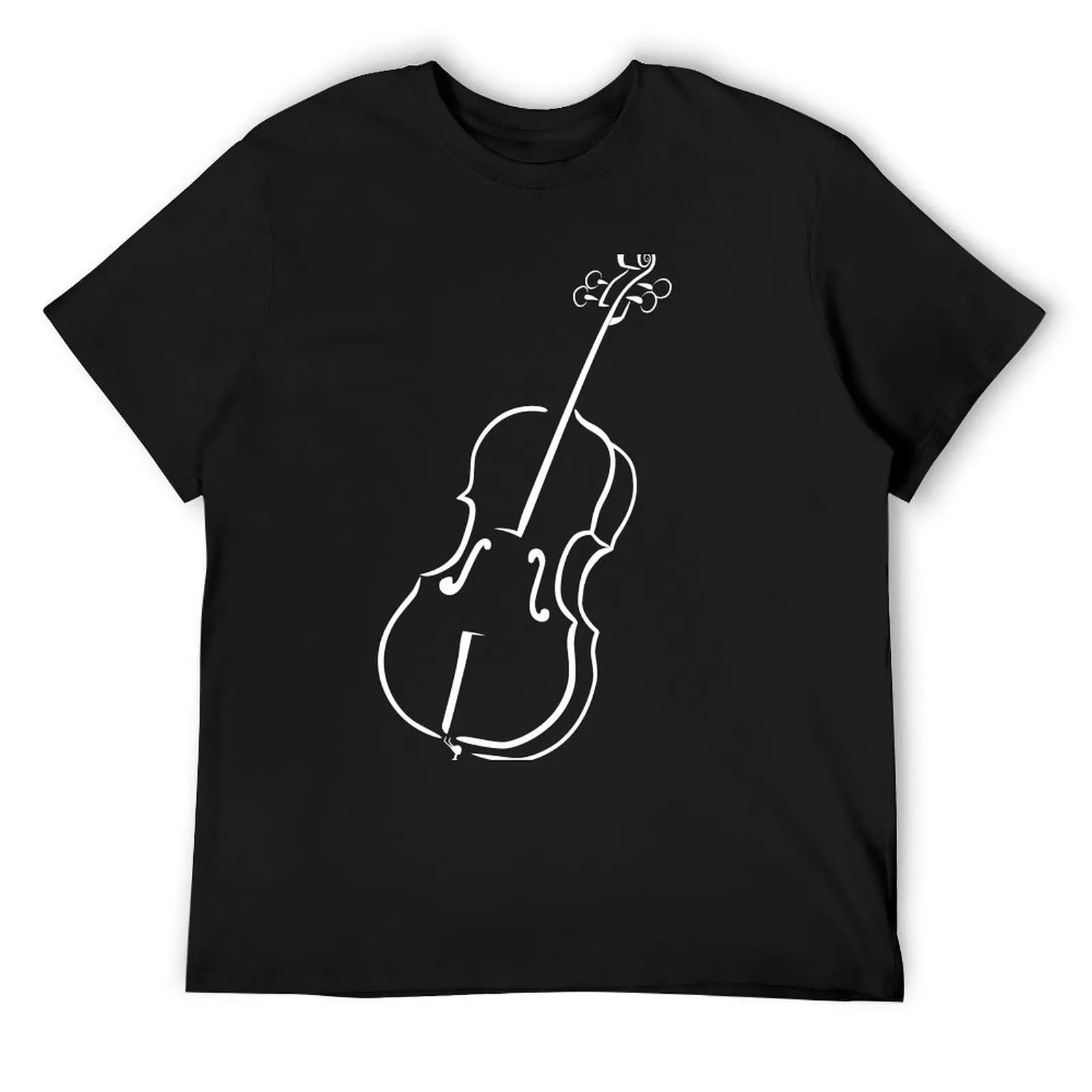 Cello T-Shirt man t shirt customs design your own graphic t shirt vintage men workout shirt