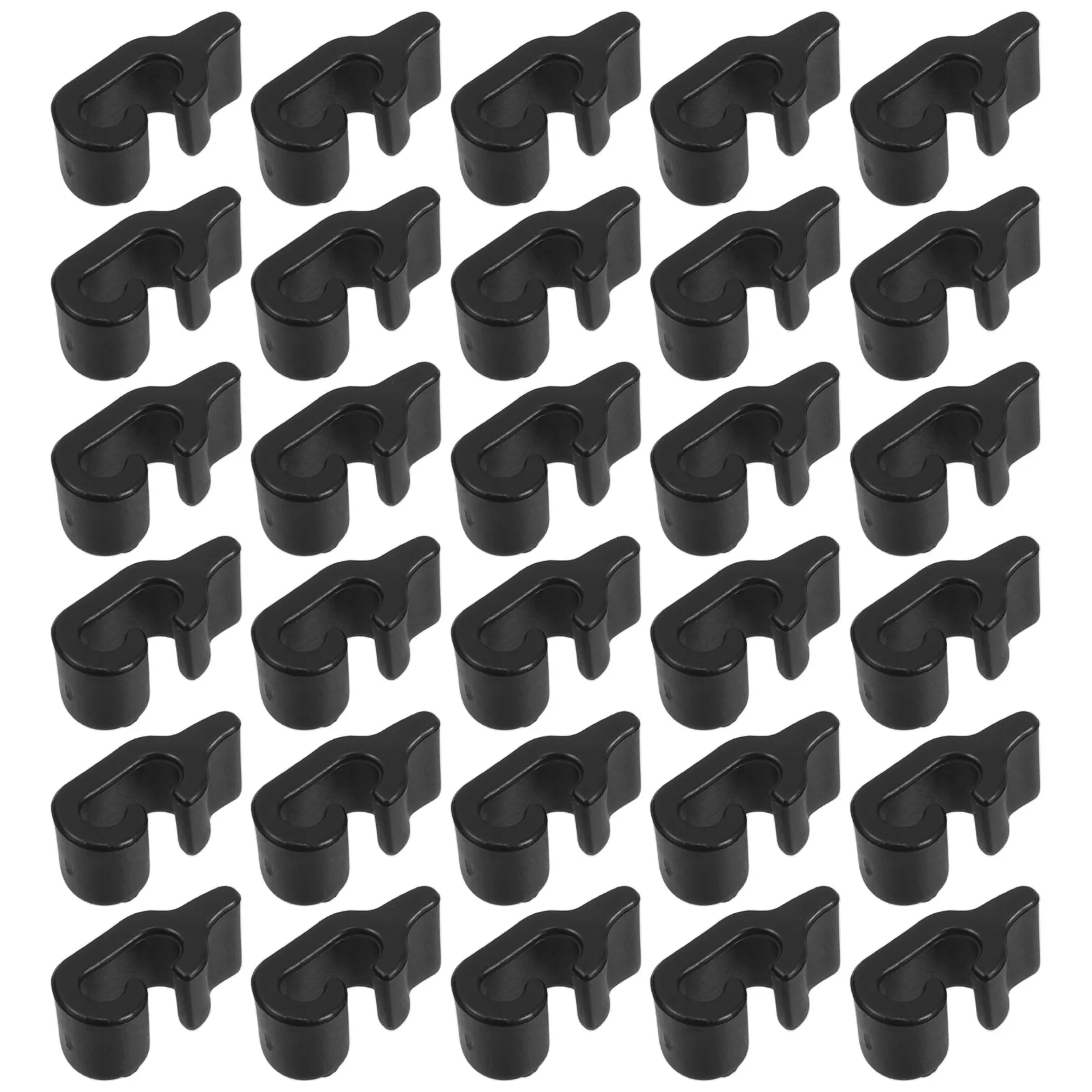 

40Pcs Reliable Closet Organizer Clips Heavy Duty Buckles for Shoe Cabinet Pet Crate Wire Fence Clamp Connectors