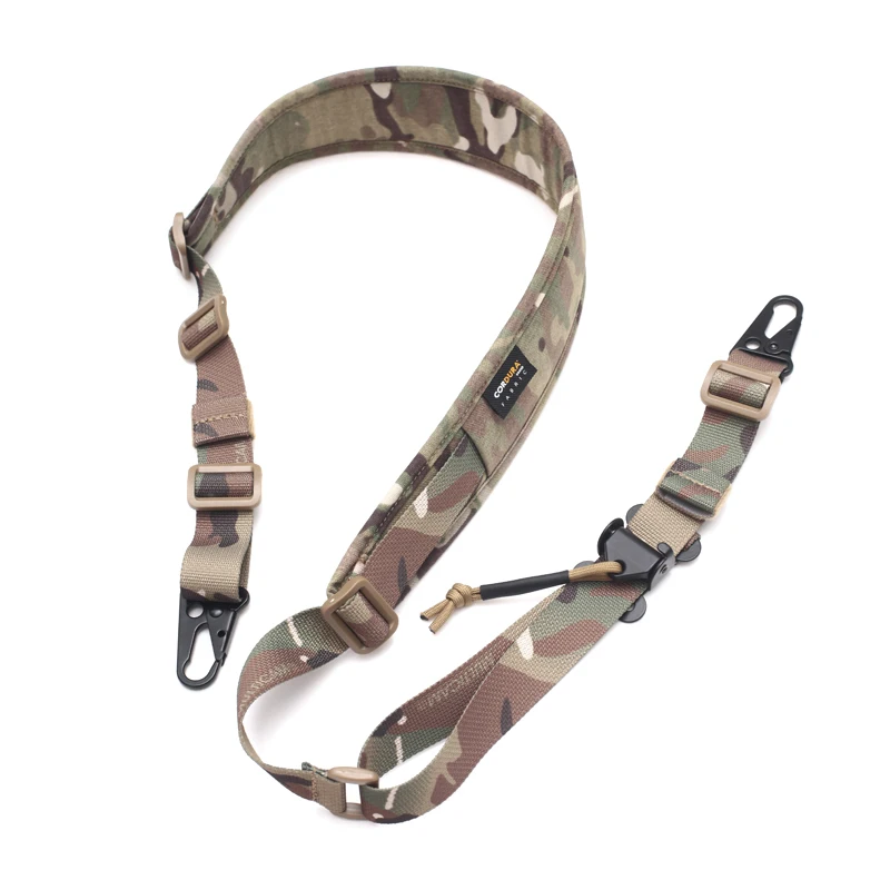 Ferro Slingster 2 Point Quick Adjust Rifle Sling with Soft Shoulder Padded Strap for Shotgun Camera Crossbow Hunting Shooting