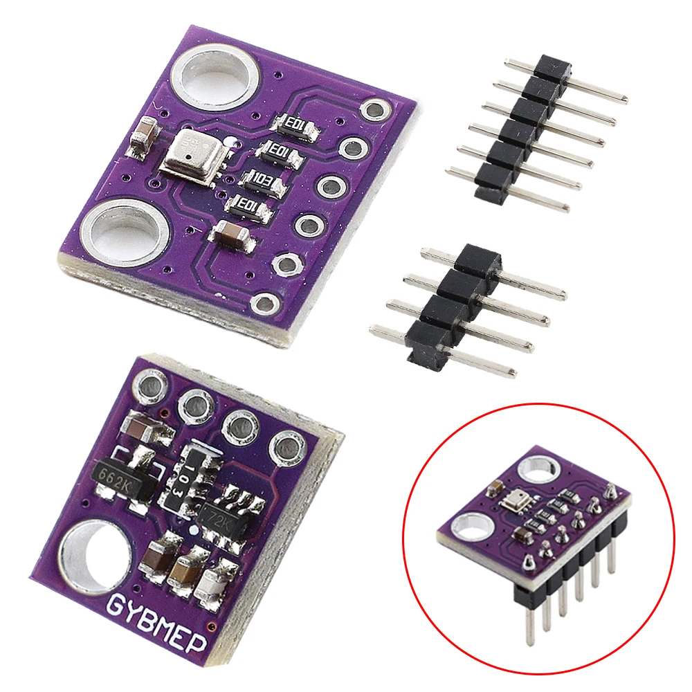 GY BME280 5V 3.3V Air Pressure Temperature Humidity Sensor Module GY-BMP280-5V Barometric Pressure Sensor Temperature Module