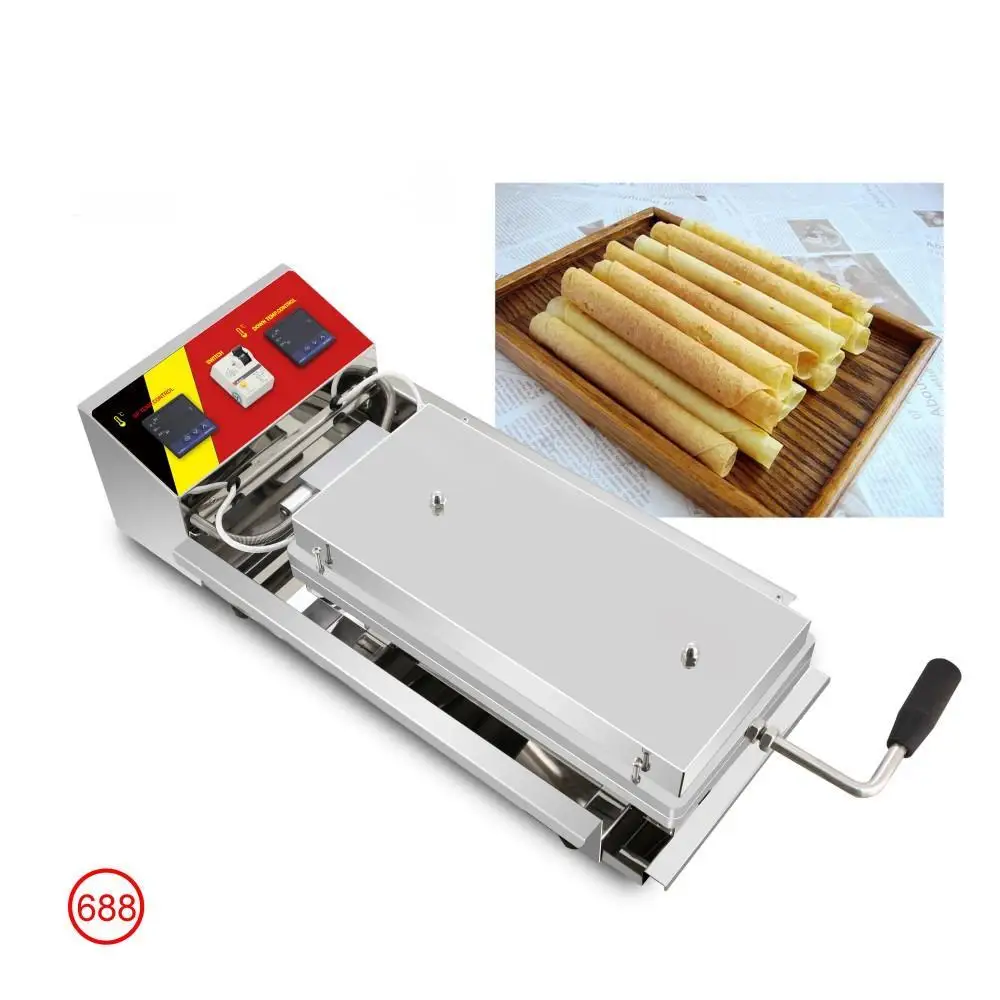 

New Commercial Snack Machine - Egg Roll & Cookie Maker, for Food Stalls & Kitchens, Automatic Baking Equipment