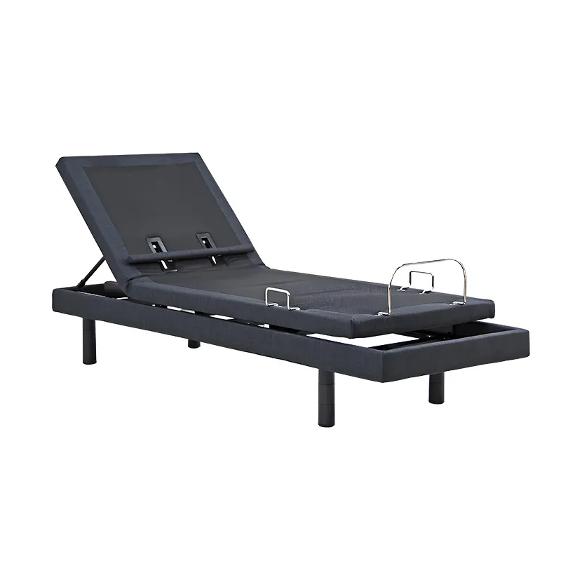 Intelligent sliding electric bed frame automatic lifting multi-function remote control hotel home