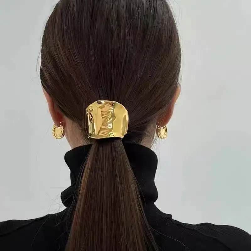 Fashion Metallic Hair Accessories for Chic Girls Hair Clips for Pony Hair Pins Headwear