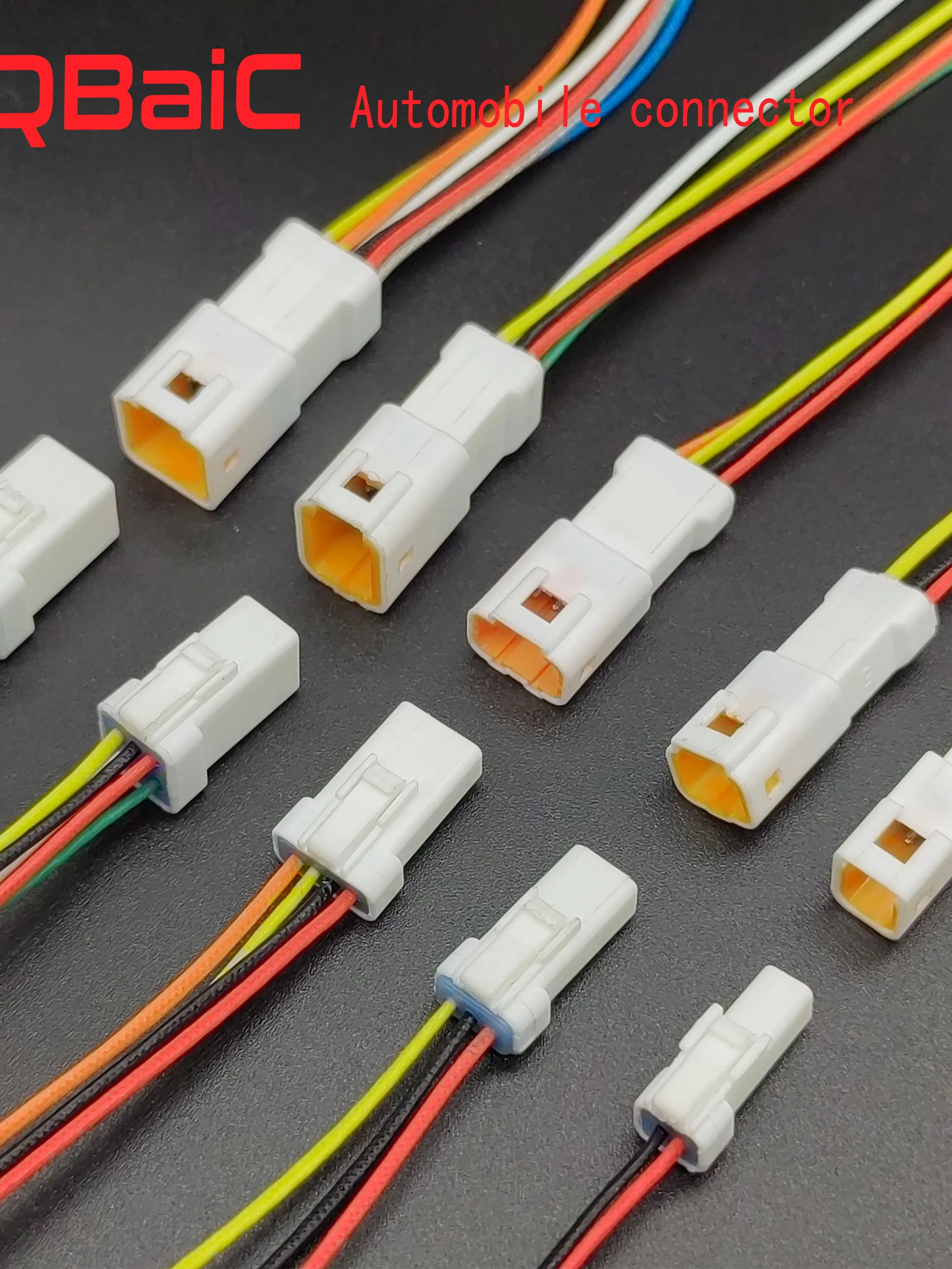 2P 3P 4P 6P 8P 0.6 MM Wodoodporne złącze przewodu Wtyczka męska i żeńska Gniazdo z kablem JST JWPF Złącza elektryczne — zdjęcie 2