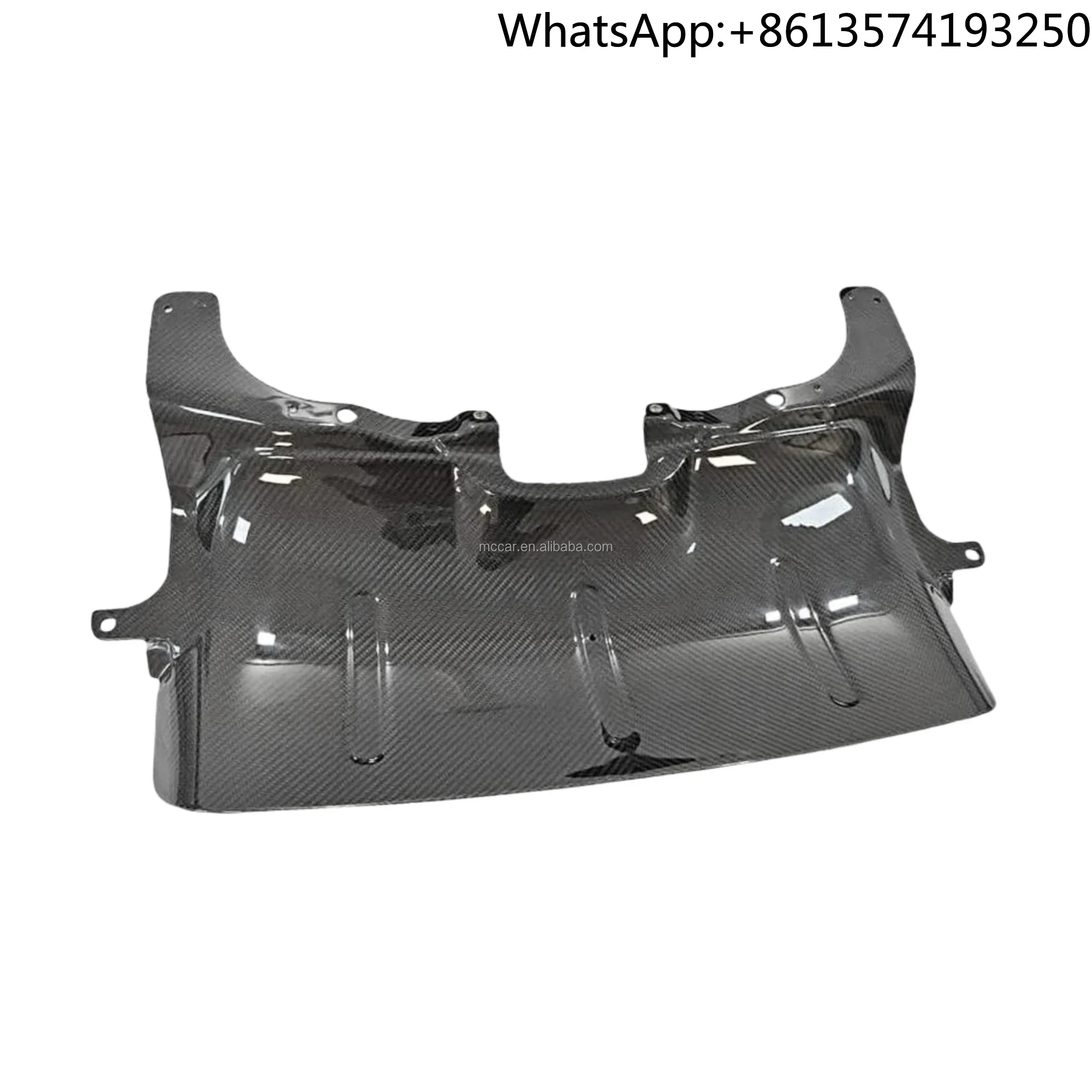 

For Aerodynamic Dry Carbon Fiber Exhaust Shield For McLaren 720s Exhaust Cover Rear Trim Cover