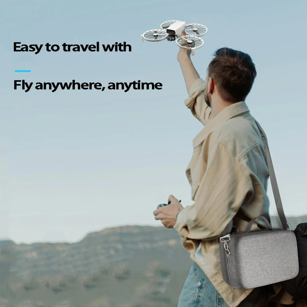 Aufbewahrungstasche für DJI Flip Drone Case, Flip Fly More Combo, Tragetasche mit RC 2/N3 Fernbedienung, intelligente Flugbatterie