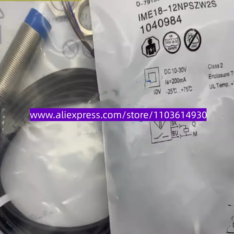 3PCS New proximity switch IME18-12NNSZW2K IME18-08BPSZW2K IME12-08NPOZW2S IME18-08BPSZW2S IME18-12NDSZY2S IME18-12NPSZW2K