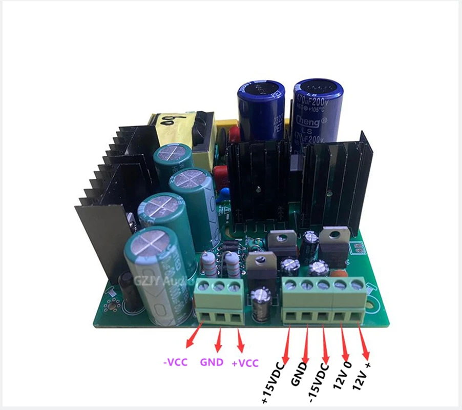 Amplificatore di potenza da 500W alimentatore Switching dedicato, scheda di alimentazione amplificatore HIFI doppia tensione ± 30V ± 35V ± 37V ± 40V