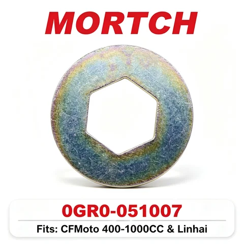 Hexagonal Bore Washer 0GR0-051007 For CF Moto 550cc ENGINE 191R-C FOR CF500AU-8S 8L 2V91W-A 800