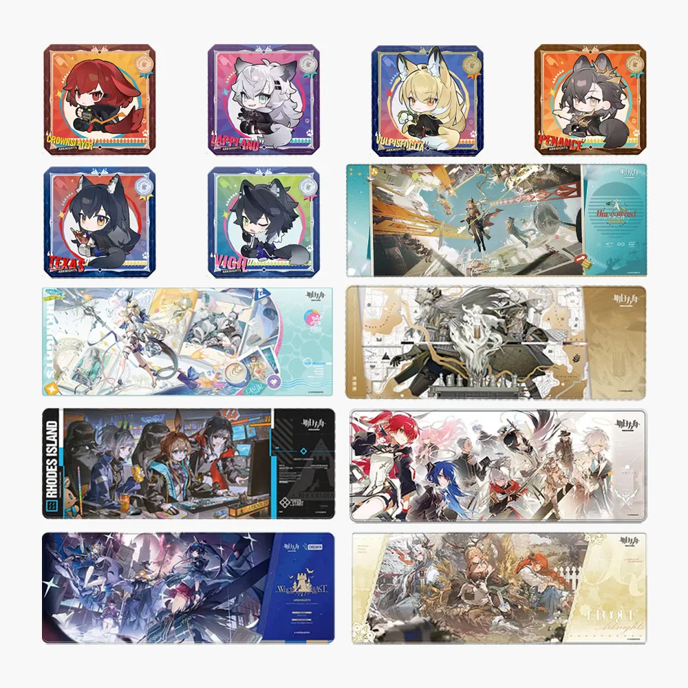 

Sunsyea Arknights Official Merch Original Authentic Mouse Pad Lappland Texas Penance Vulpisfoglia Vigil Crownslayer