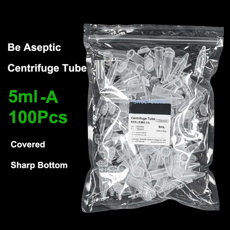 0,5ml 1,5ml 2ml 5ml 10ml Sterile Ultrafiltrations-Zentrifugenröhrchen EP-Röhrchen Reagenzglas PCR-Röhrchen Mikroprobenröhrchen Labor-Probenröhrchen – Detail 4
