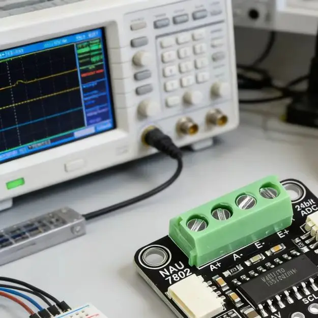 24 bit high-precision ADC NAU7802, data conversion pressure module, compatible with STEMMA QT/Qwiic