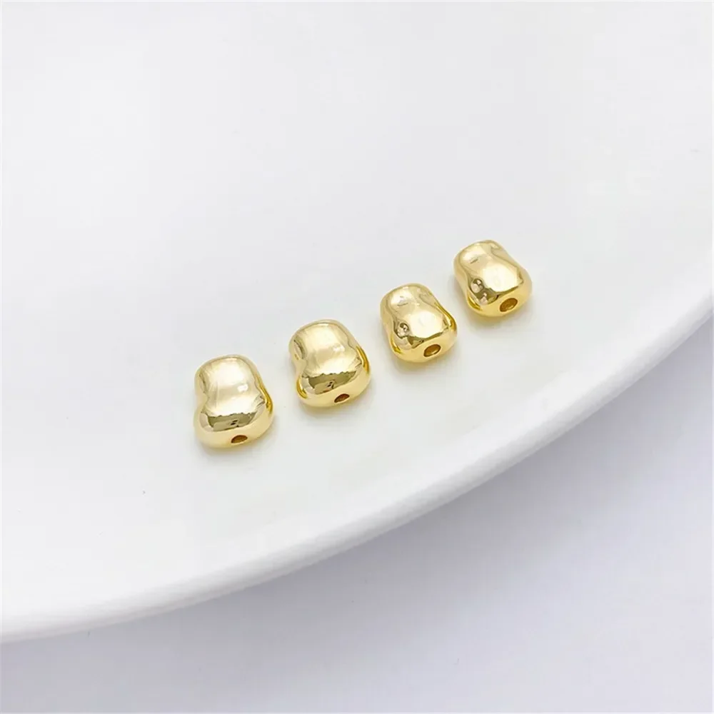 Sac en or 14K, perles baroques irrégulières de forme spéciale, faites à la main, Bracelet, collier, bijoux, accessoires de séparation de perles