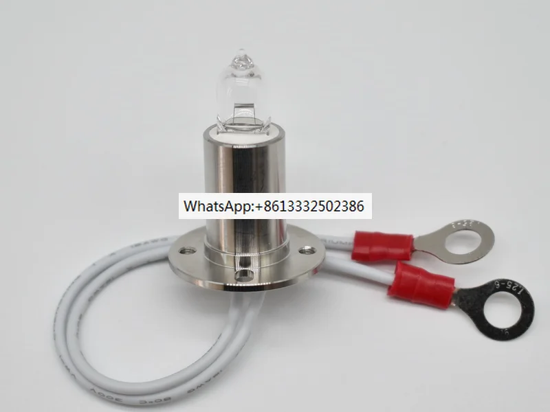 

705-0840 12V 20W JC 12V20W wire leads halogen light bulb Hitachi 7180 Roche P800 bio chemistry analyzer lamp