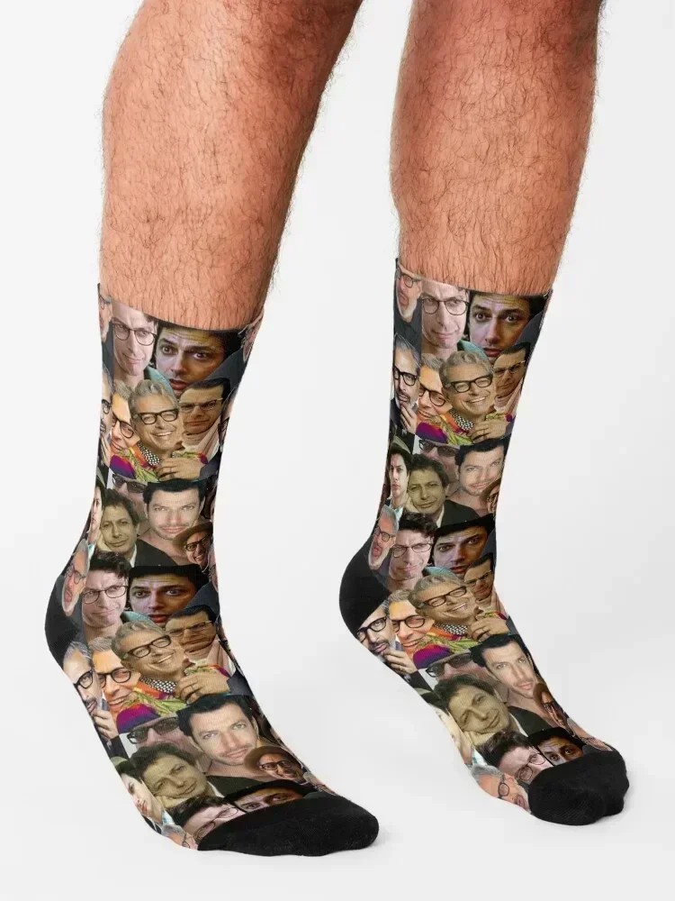 Jeff goldblum Socks luxe christmas gifts christmas stocking custom sports Mens Socks Women's