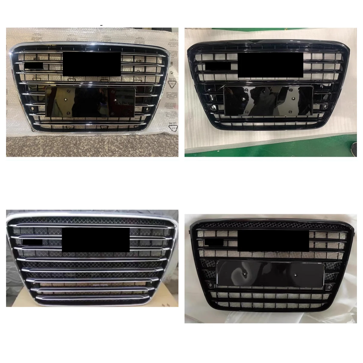 

Car Front Bumper Grill Mask Radiator Grille for Audi A8L S8 11-13 modified WS8 W12 Grille Car Accessories
