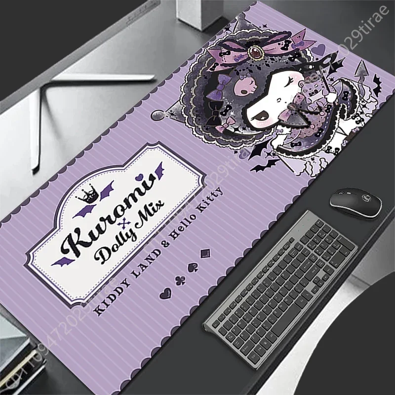 Kuromi Leather Mousepad Gaming - Pc Gaming Kuromi บทวิจารณ์และราคา
