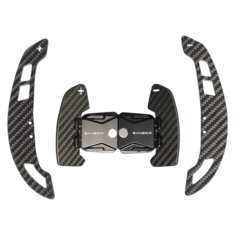 

For Audi R Series R8 Carbon Fiber Magnetic Shift Paddle Replacement Extended Shift Paddles Shift Dial