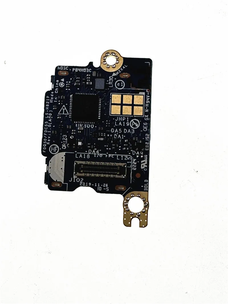Imagem -03 - Placa io Cartão sd Placa de Áudio 02hgt 04dv9y Dell Xps 15 9500 9510 9520 9530 Precisão 5500 5560 5570