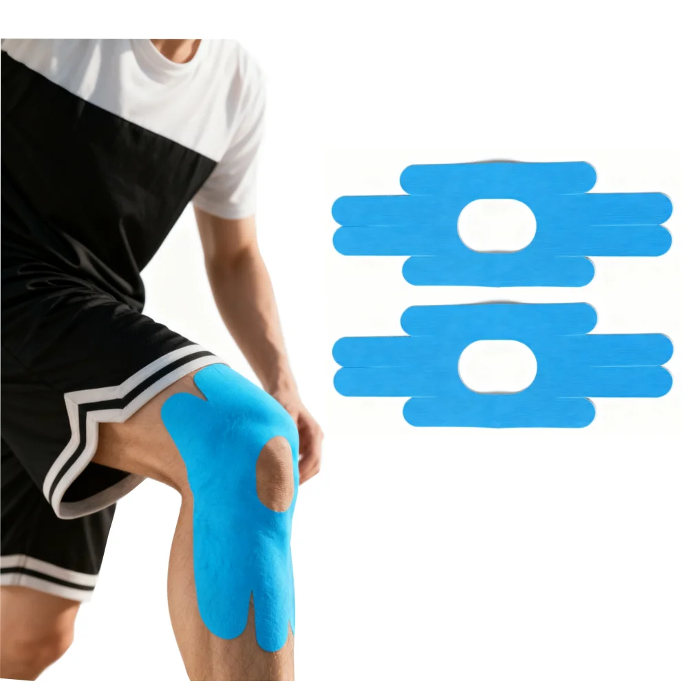 

Knee Muscle Patch for Long-distance Runners One-Piece Knee Muscle Patch Marathon Long-distance Running Bandage