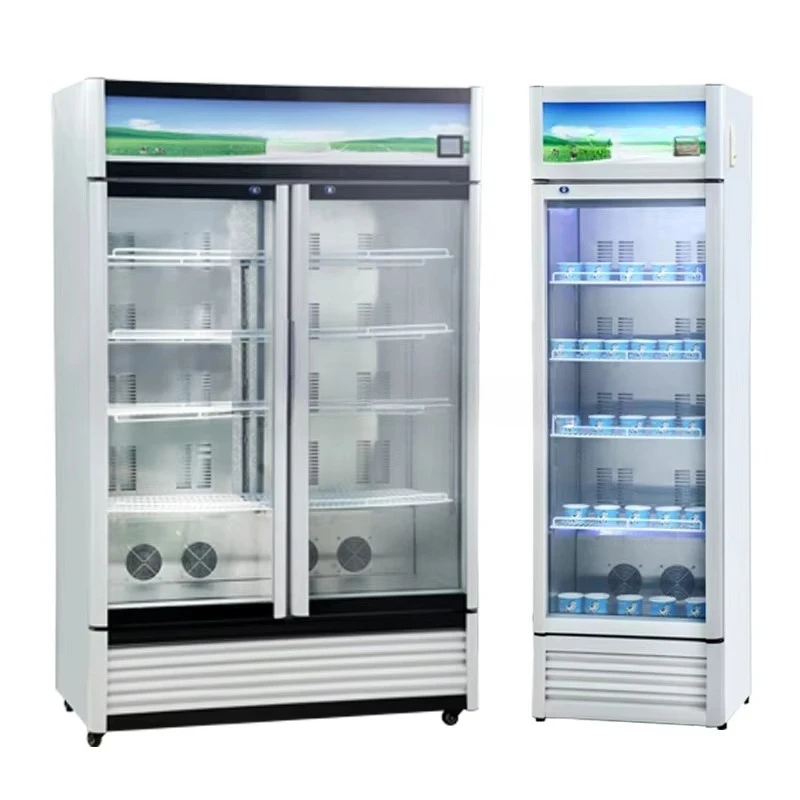 Commercial industrial yogurt making machine yogurt glass door fermentation machine