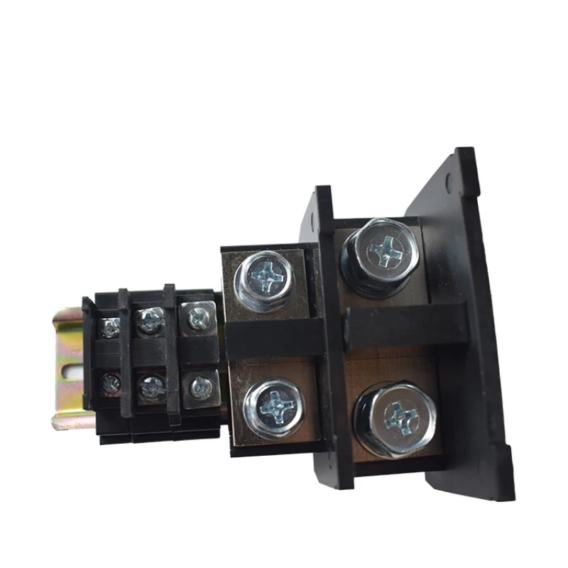 Pure Copper TBR-10/20/30/60/100A Terminal Block Combined Guide Rail Fixed High-power Terminal Block