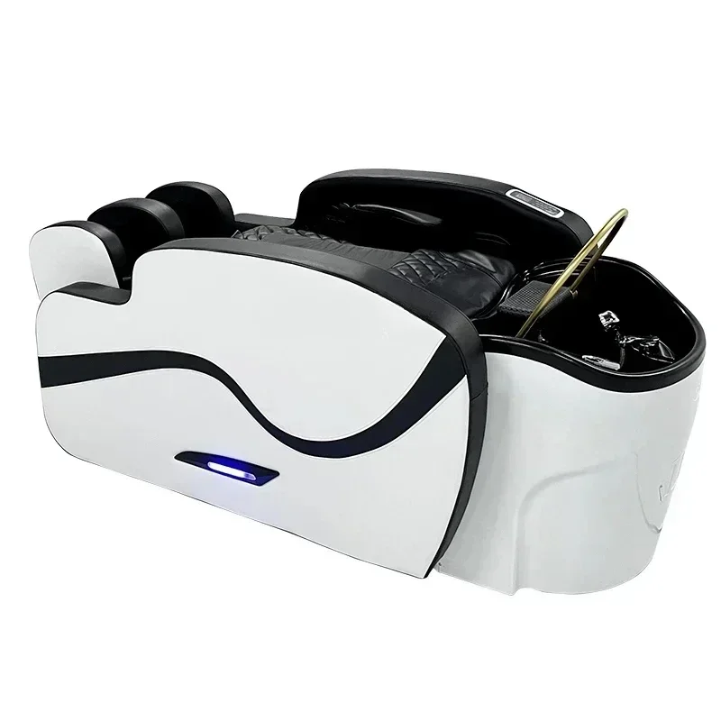 

Electric Massage Shampoo Bed Hairdressing Shop Thai Flat Lying Hairdressing Shop Automatic Head Therapy Bed Massage Couch
