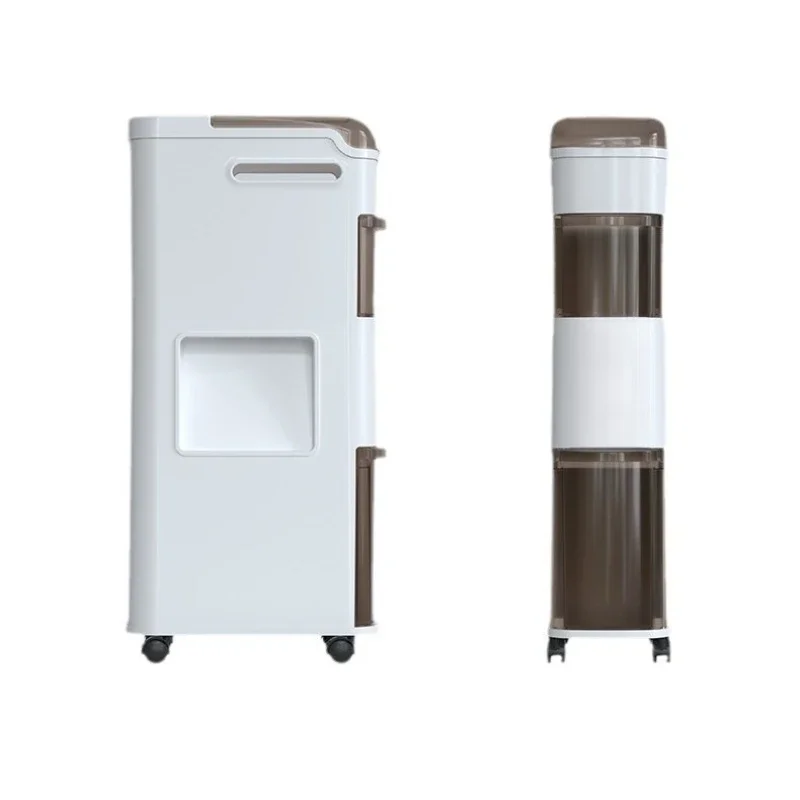 Bathroom Crack Cabinet Toilet Shelf Toilet  Drawer Storage Trash Can Floor