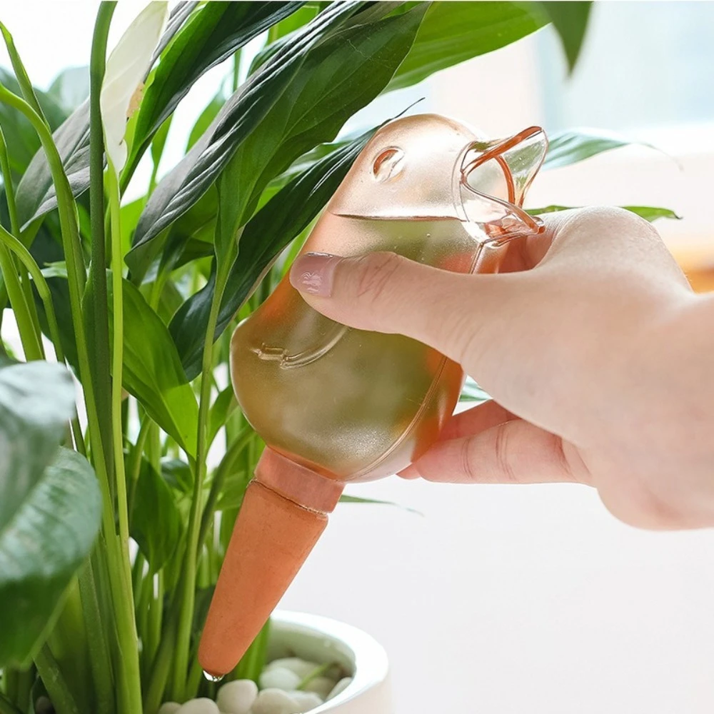 Bird Shape Plant Watering Device Automatic Drip Irrigation Terracotta Slow Release Self Watering Spikes for Indoor Potted Plants