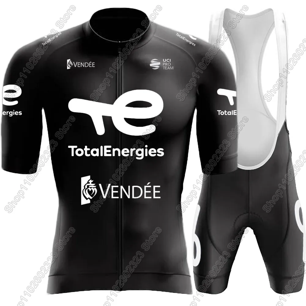 Total Energies Team 2025 طقم جيرسي لركوب الدراجات سلوفاكيا ملابس الدراجات قمصان ركوب الدراجات على الطرق بدلة دراجة مريلة شورت MTB Ropa مايوه #2
