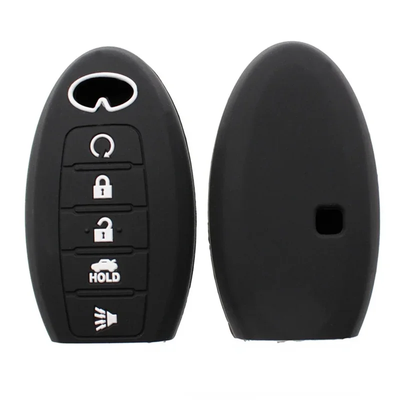 Silicone Car Key Cover Cap for Infiniti JX EX35 FX50 G25 G37 M35H M56 Q60 QX50 QX70 JX35 FOB Car Key Case