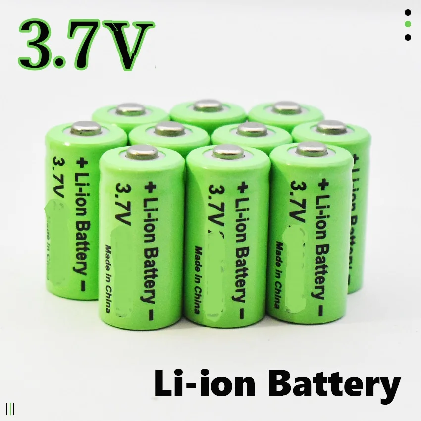 800mAh Rechargeable 3.7V Li-ion 16340 Batteries CR123A Battery For Arlo Security Camera For 16340 CR123A Battery