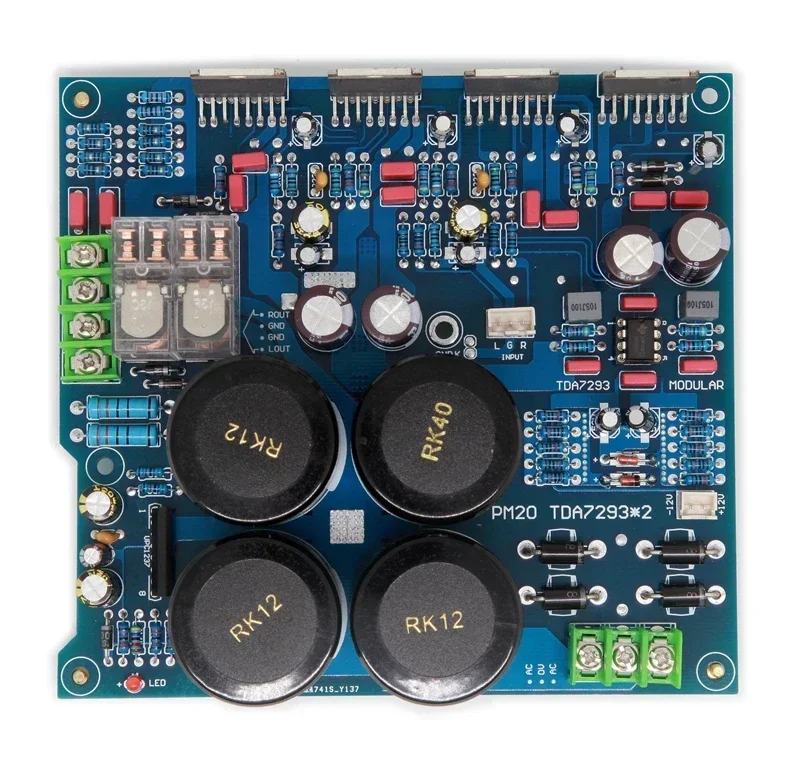 LK140 Схема TDA7293 Параллельный 130 Вт + 130 Вт 2,0-канальный стерео Hi-Fi Fever Плата аудиоусилителя