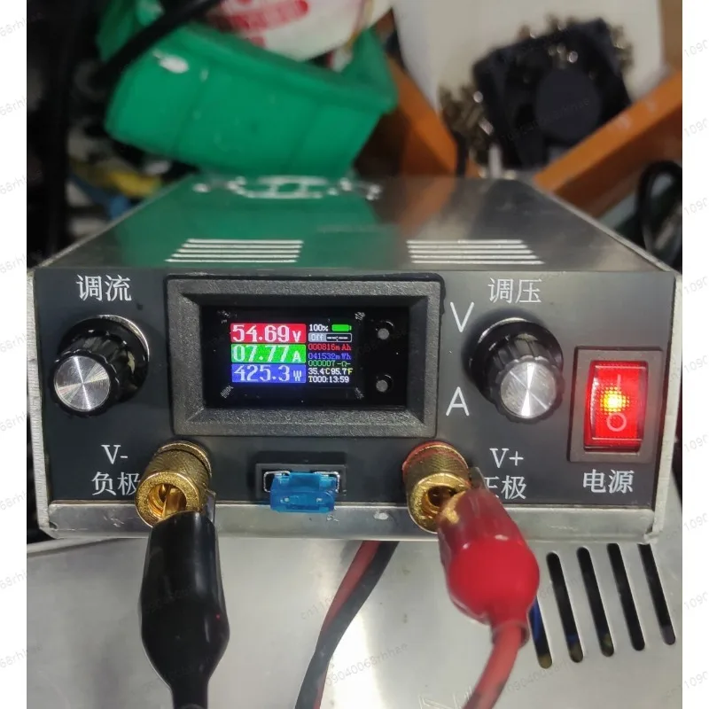 Lithium battery charger multi-function 350-27 repair DC regulated adjustable power supply Coulomb high precision meter