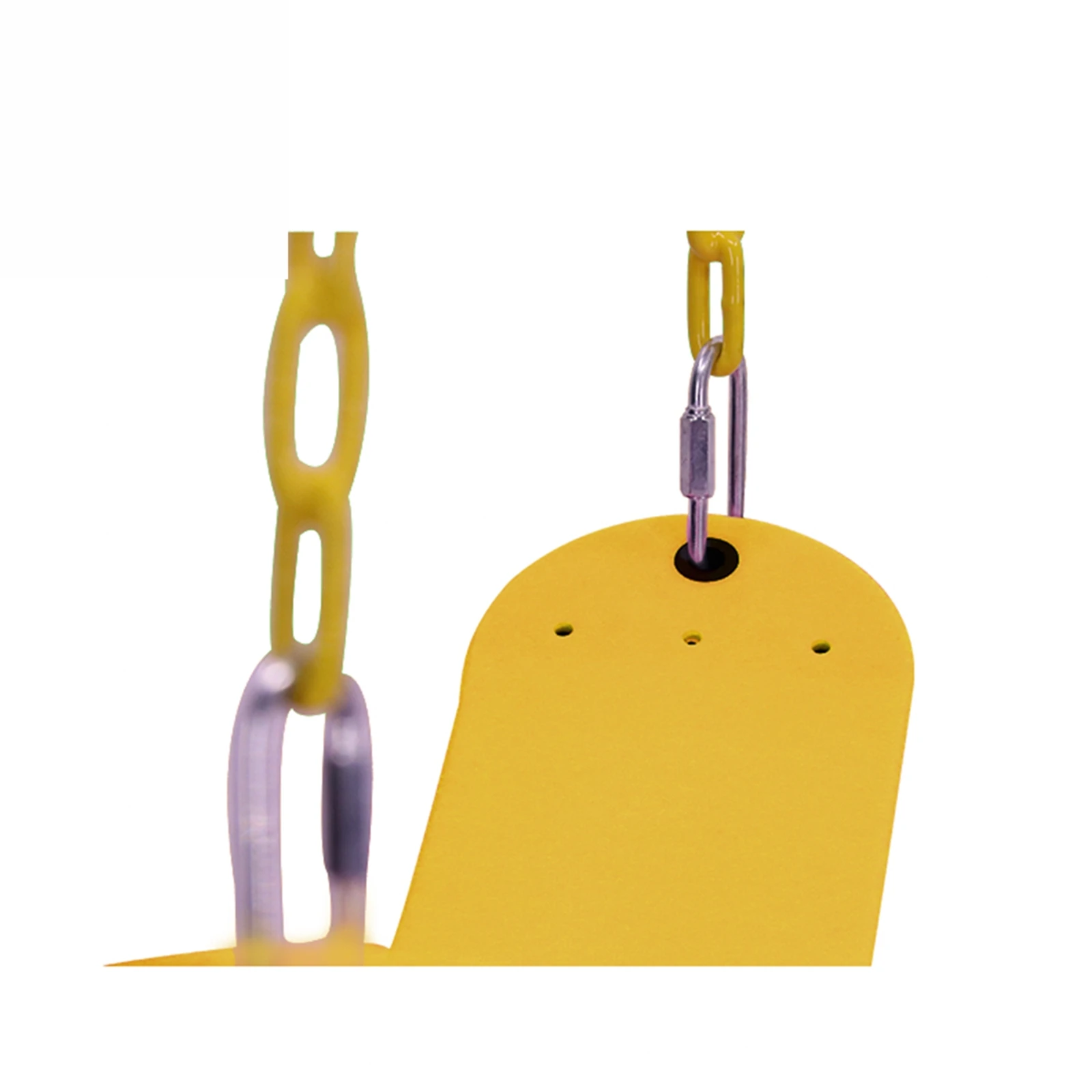 Heavy Duty Swing Seat Set Accessories Replacement Swings Slides Gyms Outdoor    yellow