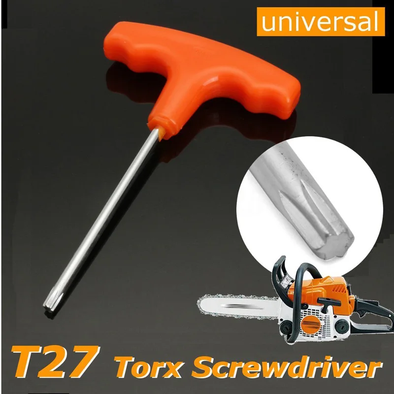 Nuevo Destornillador Torx T27 con mango en T de 15cm para Stihl Makita #   0812 370 1000