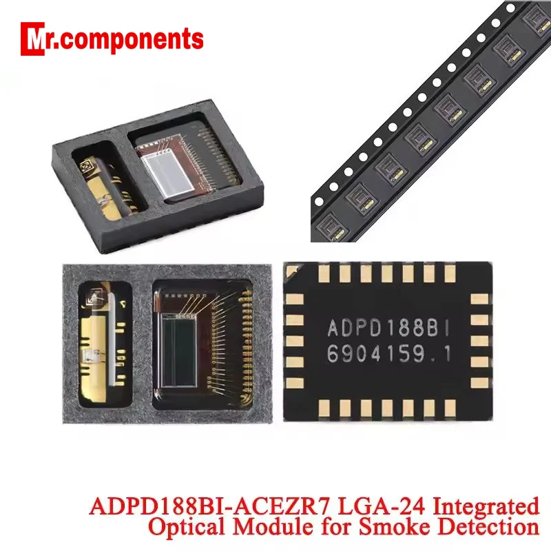 1pc ADPD188BI-ACEZR7 ADPD188BI ADPD188BI-ACEZ LGA-24 Integrated Optical Module for Smoke Detection New