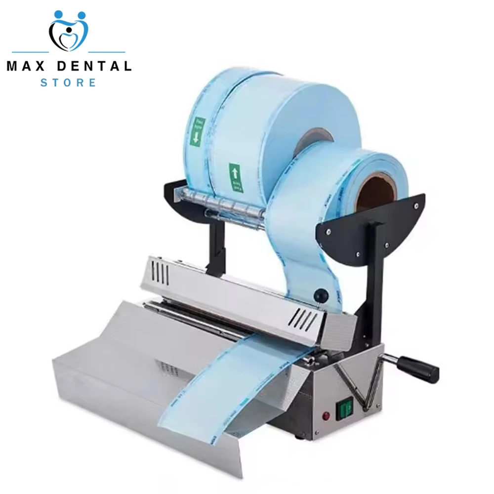 220V Electric Sterilization Bag Sealing Machine Dental Material Disinfection Bag Packaging Machine Hot Sealer 300W Width 300MM