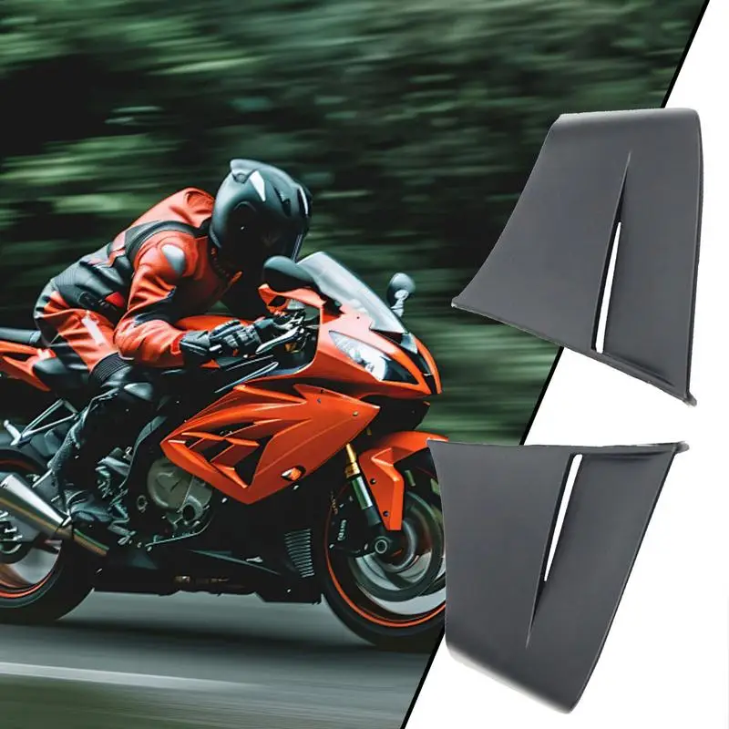 Motorcycle Fairing Winglets Motorcycle Side Wind Fin Aerodynamic Winglets Motorcycle Wing Motorcycle Spoiler for Moto