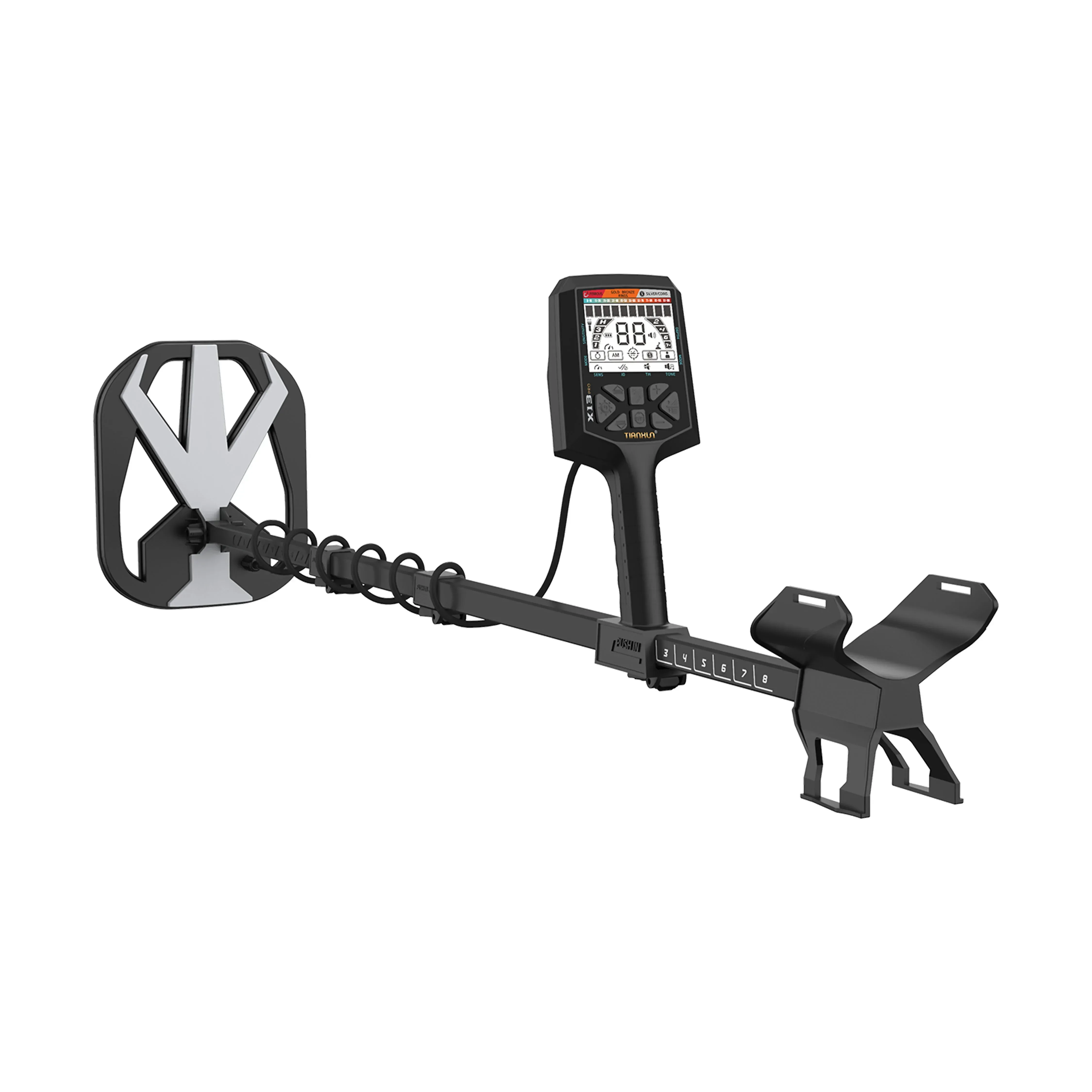 vibration alert X31 Professional Underground Metal Detector Gold Treasure Search Finder Hunter Detecting Pinpointer Waterproof D