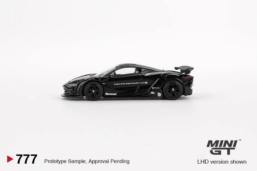 **Pre-order **MINIGT 1:64  720S LBWorks Black Model car